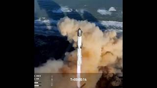 SpaceX Starship test flight 7 liftoff #launch #countdown #spacex #starship