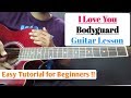 I Love You - Bodyguard Guitar Cover & Chords Lesson - Clinton Cerejo | Salman Khan - Kareena Kapoor