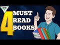 తప్పకుండ చదవాల్సిన 4 పుస్తకాలు | 4 BOOKS YOU MUST READ BEFORE YOU DIE | Telugu Geeks