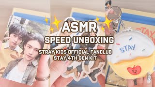 Stray Kids Official Fanclub STAY 4th Gen ⭐ speed unboxing