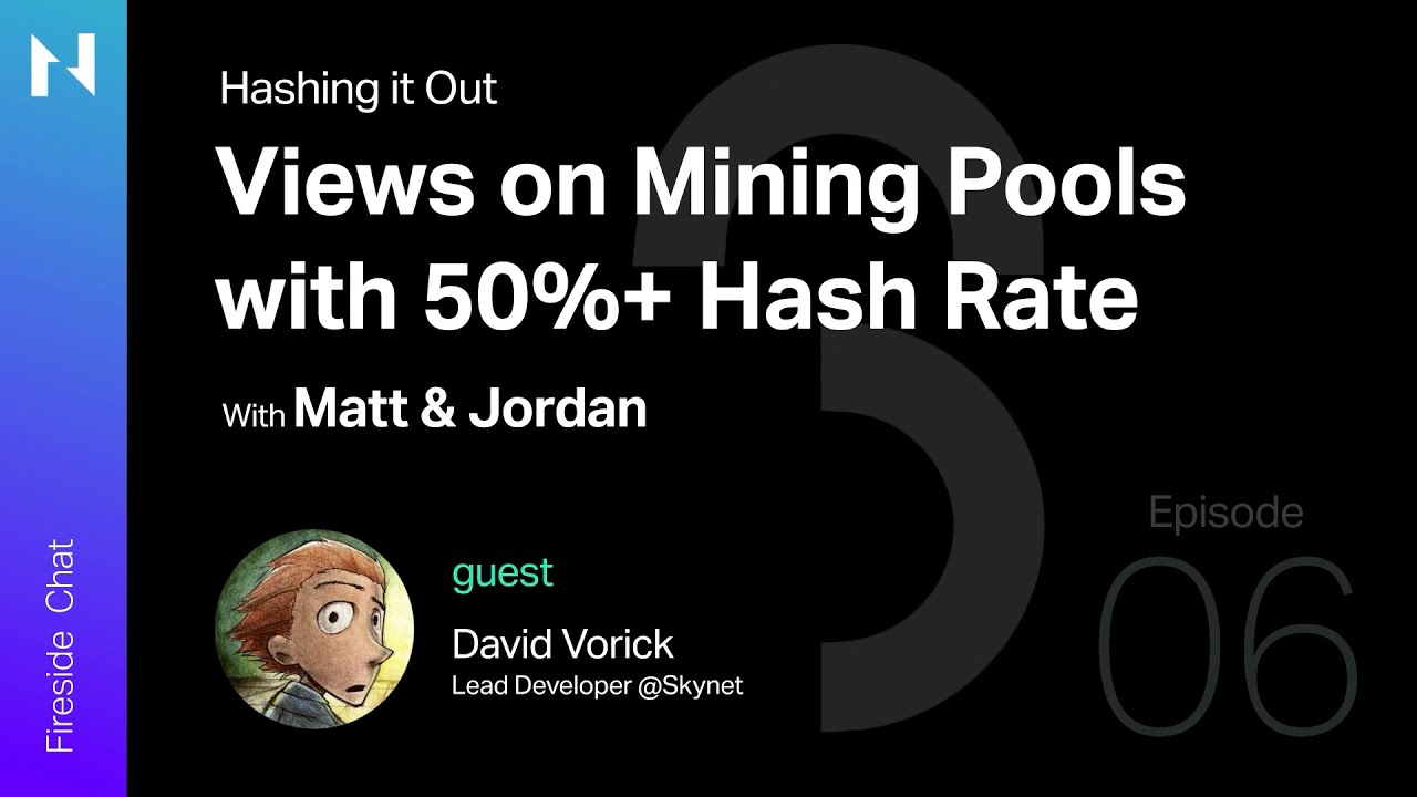 Views on Mining Pools with 50% Hash Rate - YouTube