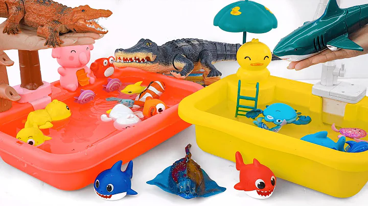 [toy asmr] Robo Fishing Playset & Zuru Alive Aquarium ASMR Satisfying with Unboxing Review Toys