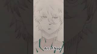 Art of Nagi #Anime #blue lock #animation #Anime