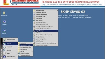 70 642 Cài Đặt Và Cấu Hình NPS Cho VPN Client Kết Hợp Với Radius