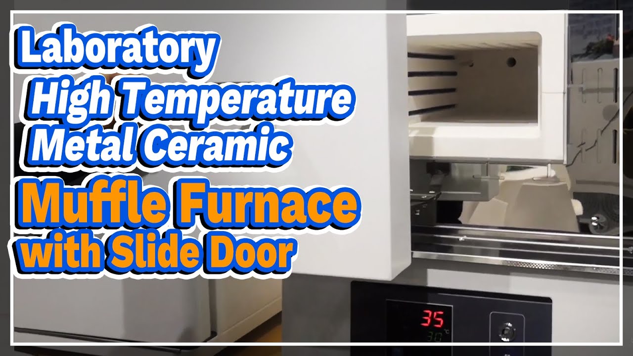 Laboratory High Temperature Metal Ceramic Muffle Furnace with Slide Door - LABOAO