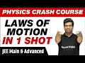 Laws of Motion in 1 Shot - All Concepts, Tricks and PYQs Covered | Class 11 | JEE Main & Advanced