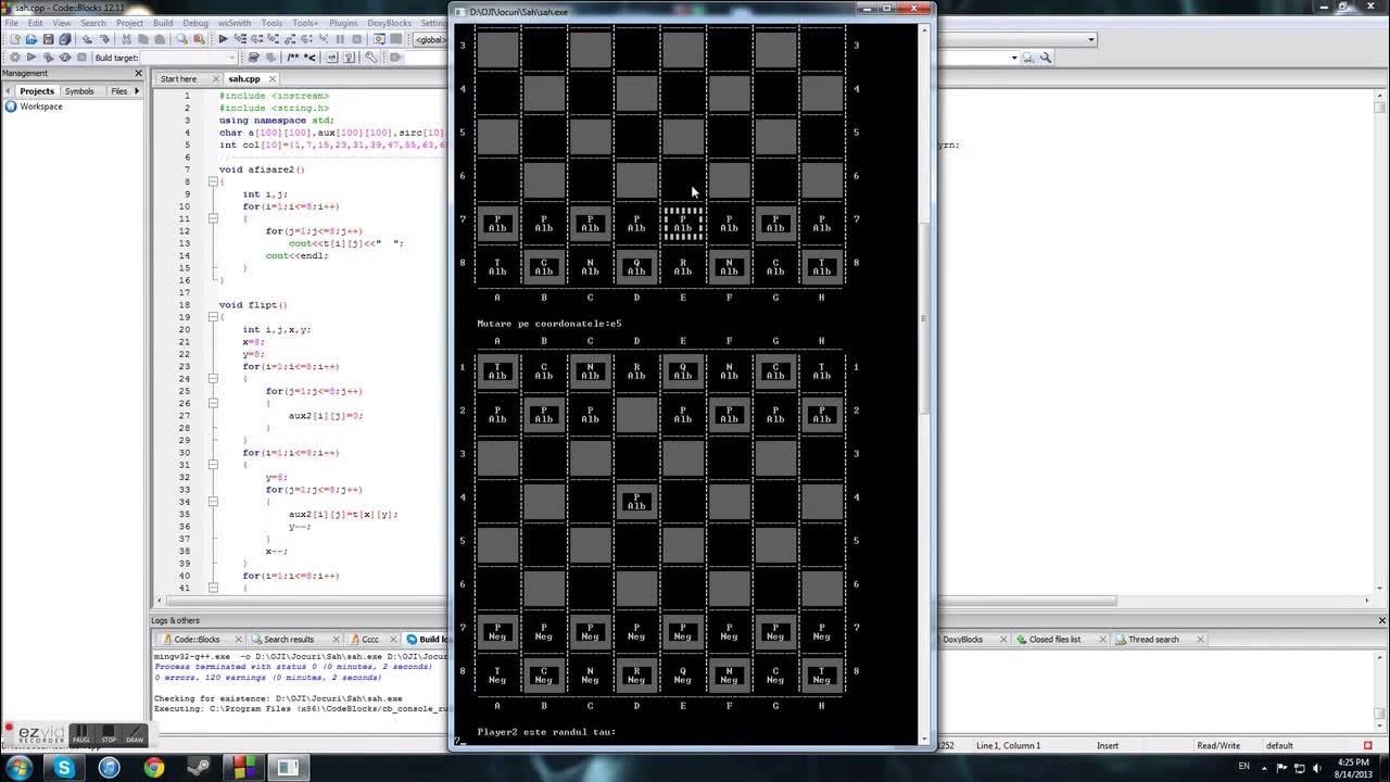 How to make a chess game in C++ in a console - Quora