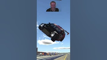 Cadillac to the Moon! #iracing #crash #wrecks