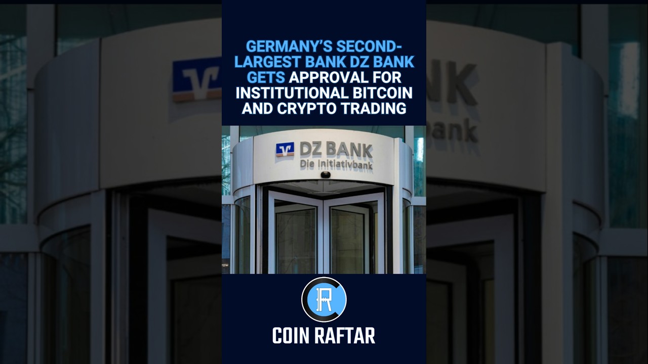 DZ Bank Approved for Institutional Bitcoin & Crypto Trading #crypto # cryptocurrency #bitcoin - YouTube