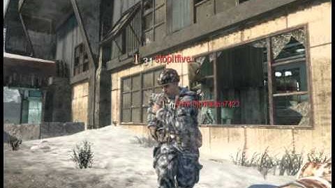 Black ops throwing grenade back getting DOUBLE KILL