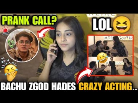 Bachu Gamer Prank Call Jonathan? Bachu Zgod & Hades Crazy Live Acting Bachu Funny ...
