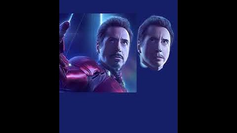 iPad pro Procreate Painting Tony Stark " Iron man "