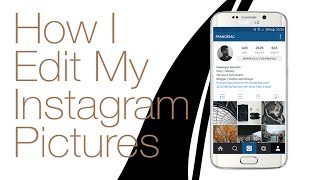 How I Edit my Instagram Pictures | VSCOCam, Snapseed | Francesco Sacchini