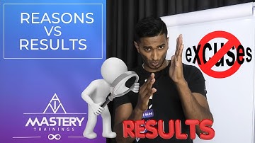 REASONS VS RESULTS |  How to THINK and BUILD a MINDSET to ACHIEVE SUCCESS instead of excuses.