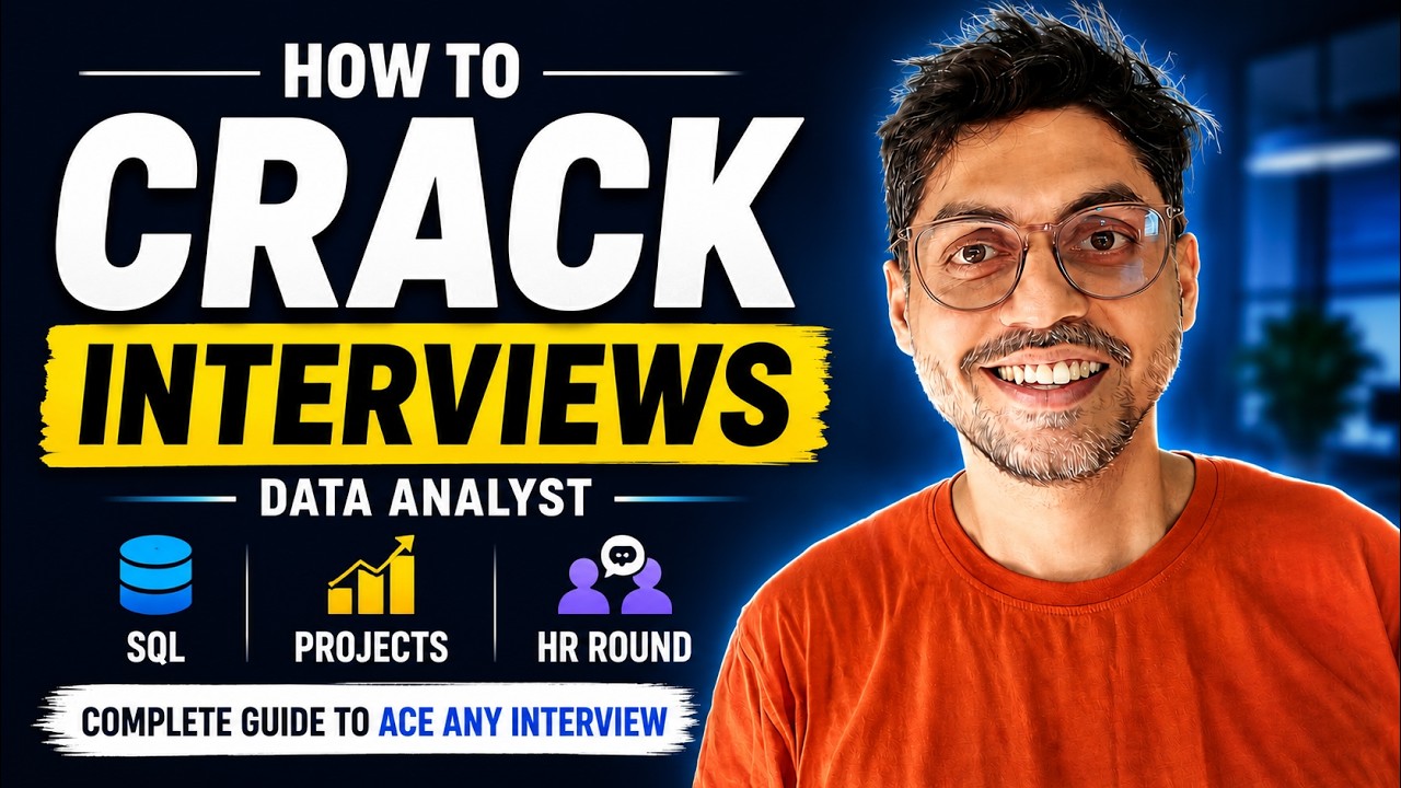 How to Crack Data Analyst Interviews