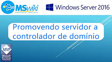 Como configurar o Active Directory no Windows Server 2016?