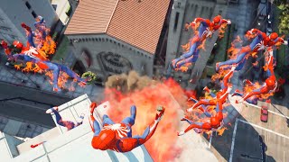 Gta 5: Falling Off Highest Buildings With Spiderman - Gta 5 Funny Moments & Fails, Gameplay