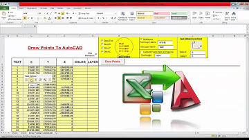 AutoCAD to excel, excel to Autocad all - extract coordinates from Autocad