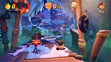 Crash Bandicoot 4: Snow Way Out - All Boxes & Hidden Gem Location