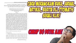 Cara Merangkum Dengan Cepat Jurnal, Buku, Artikel , Berita Dll Secara Otomatis Terbaru! screenshot 1