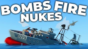 Bombs Nukes and Fire! | Stormworks: Build and Rescue | Multiplayer