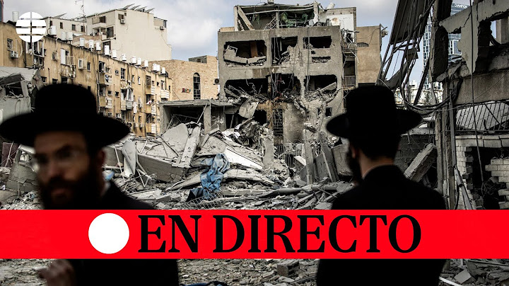 🔴 DIRECTO | Irán e Israel continúan los ataques