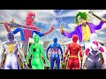 What If 10 SPIDER-MAN in 1 HOUSE? | Team Spider-man Vs Crazy Joker: Who Will Be Defeated??