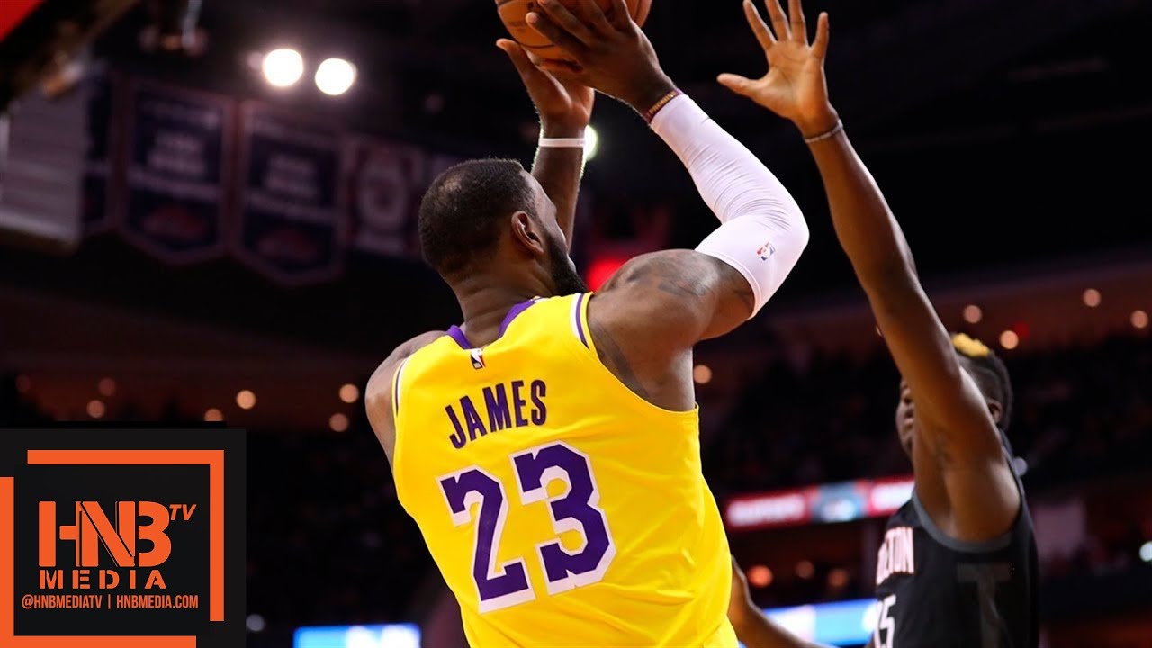 Los Angeles Lakers vs Houston Rockets 1st Qtr Highlights 12.13.2018