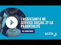 Ref:P5aPdfT7va8 Actis - la parentalite  : jeunes enfants