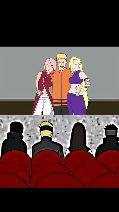 NARUTO X SAKURA & INO SHADOW CLEAN ENJOY #hinata#boruto#sarada#kakashi#minato#tsunade#jiraiya#edit