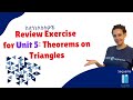 Grade 8 Maths Unit 5 Review Exercise For Unit 5 Theorems On Triangles Saquama ሳቋማ Grade 8 Maths Unit 5 Review Exercise For Unit 5 Theorems On Triangles Saquama ሳቋማ