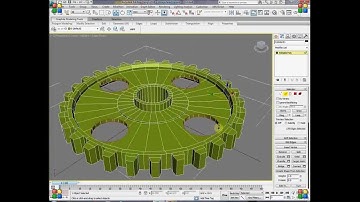 3ds max Spur Gear 1 (Tutorial)