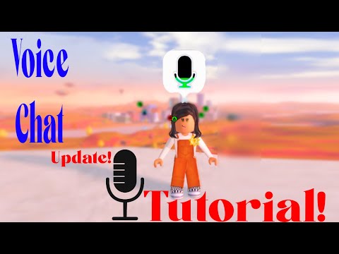 Roblox voice chat TUTORIAL 