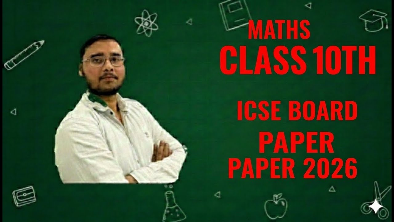 10th ICSE,Maths,Day-11Live class by Anas Sir