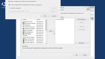 Windows 8.0 Professional - Add an Item to a New MMC Console for a Local Computer