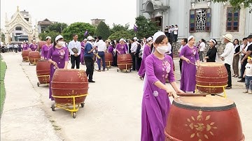 Tiễn Đưa Cha Cố Giuse Trần Đức Tâm Linh Mục Giáo Phận Bùi Chu Về Nơi An Nghỉ Khuôn Viên Nhà Thờ 