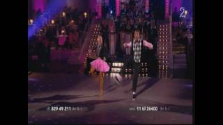 Jan Thomas & Gyda danser jive Skal vi danse 2009