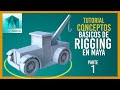 Conceptos básicos de rigging en Maya ::: Parte 1  / Toy car rig