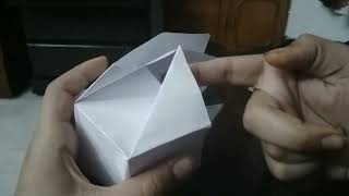 how to make the two seamless cube into sliding cube easy to make