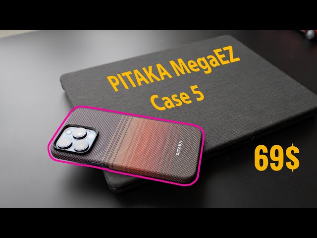 Ốp lưng iPhone đắt nhất mình từng mua. Pitaka MegaEZ Case 5