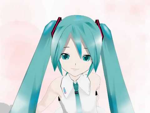 【MMD版】 フェイトの時報(朝、専用)にミクの声をあててみた [Lat式ミク]