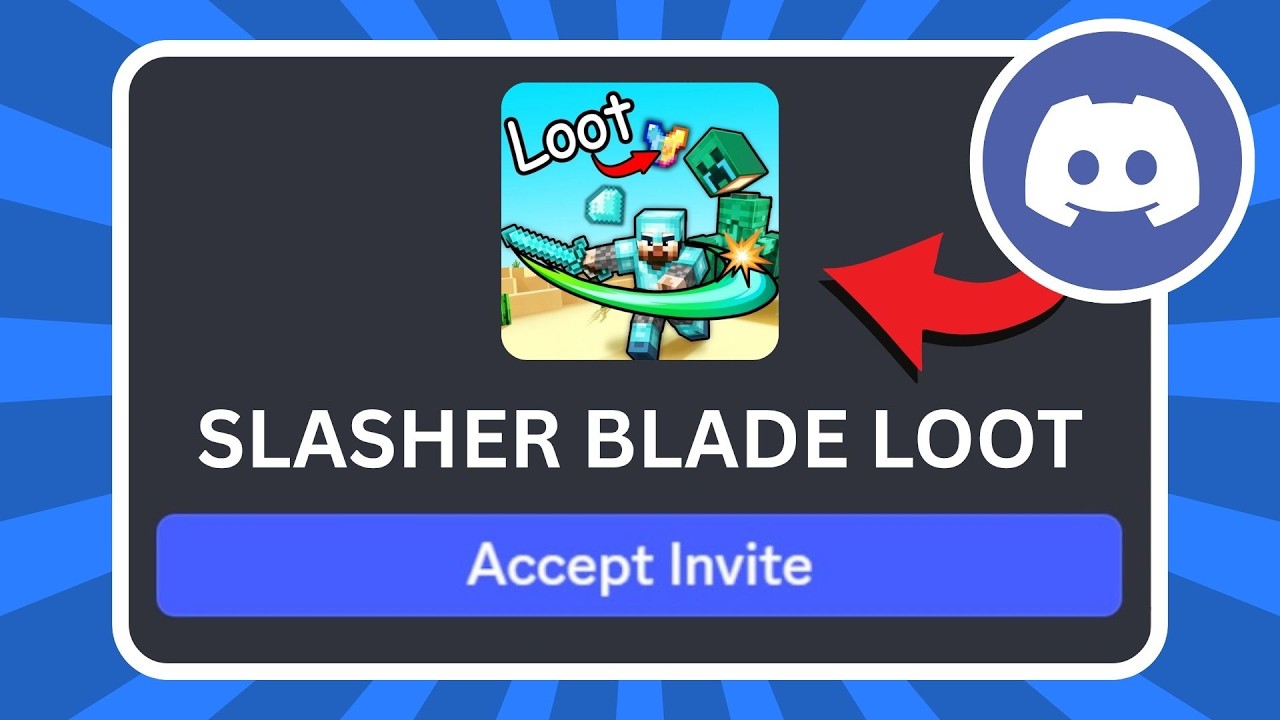 How to Join Slasher Blade Loot Discord Server - YouTube