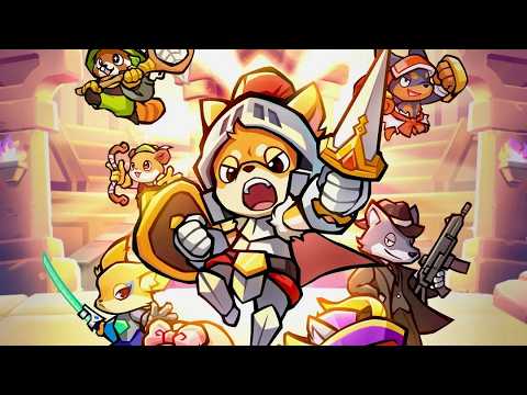 [신작 모바일게임] 국산 애니메이션 수집형 RPG '애니멀 버스터즈 : 방치형RPG' 플레이. 2D 애니메이션 판타지 어드벤처 세로화면 방치형 RPG (2026년 출시예정 게임)