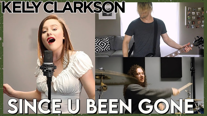 Since U Been Gone Cover version - Cover performance video thumbnail