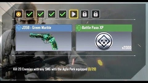 KILL 20 ENEMIES WITH ANY SMG WITH THE AGILE Perk EQUIPPED TASK COMPLETE CALL OF DUTY MOBILE