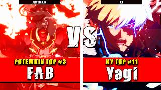 Ggst  Fab potemkin Vs Yagi ky  Guilty Gear Strive High Level Gameplay