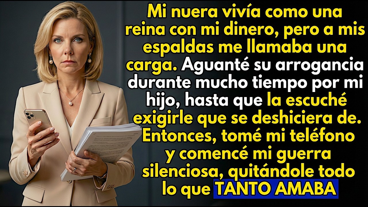 Mi hijo eligió a su esposa, no a su madre. No discutí. Simplemente les quité todo, pero luego...