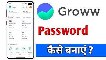 How to create a password on Groww?