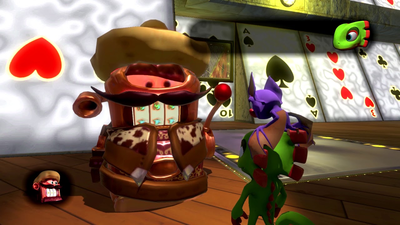 Yooka-Laylee Switch Gameplay