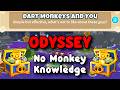 BTD6 Odyssey | No Monkey Knowledge Guide | Hard Mode Tutorial | Dart Monkeys and You